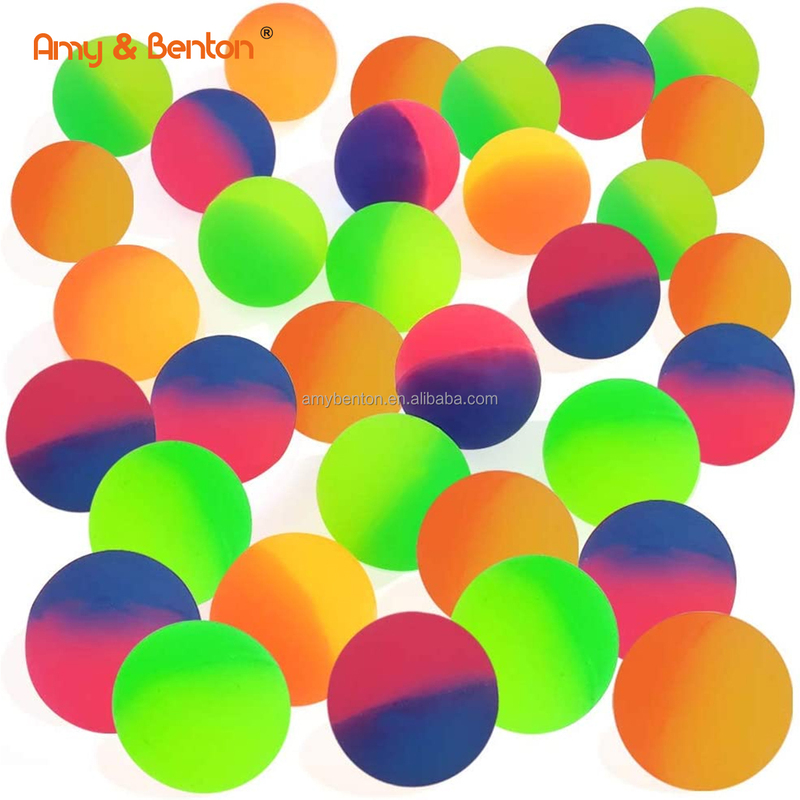Novelty Bouncing Ball Colorful 38mm Egg
