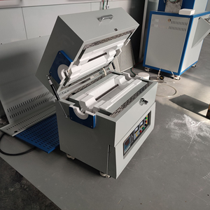 Horno Tubular de Laboratorio de Zona Única 1200.C con Tubo Dividido de 50mm de Diámetro Exterior para Procesamiento de Materiales de Baterías de Litio - Product Image 2