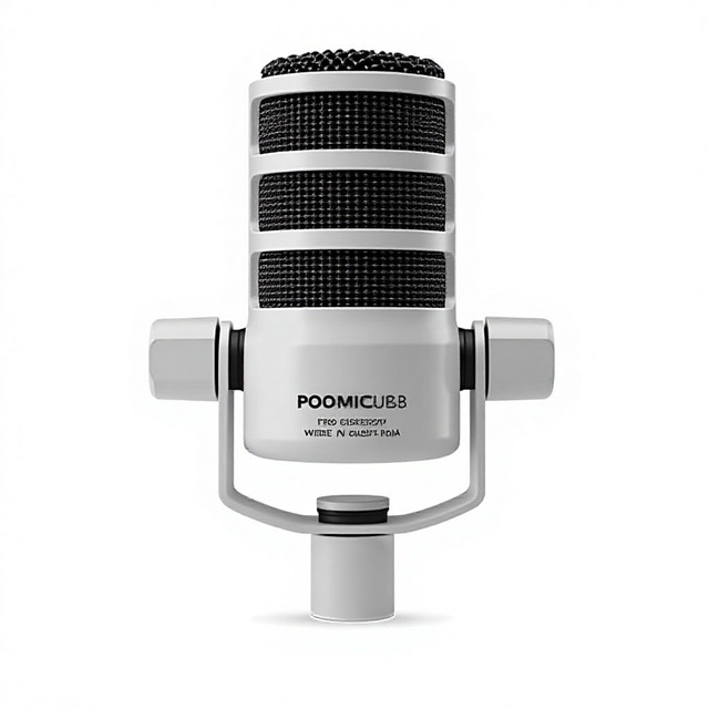 For PodMic USB Dynamic Microphone Cardioid Live Streaming Anchor Karaoke Professional Broadcasting Voice-Over Recording
