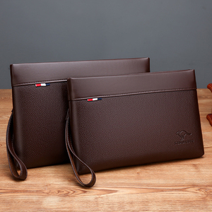 Borsa <span class=keywords><strong>a</strong></span> <span class=keywords><strong>Mano</strong></span> da <span class=keywords><strong>Uomo</strong></span> di Lusso in Pelle PU Stile Portafoglio Essenziale Versatile alla Moda da Lavoro di Fabbricazione - Product Image 4