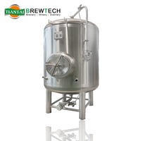 Réservoir de bière isobare sanitaire SUS304 de 12000 L pour brasserie commerciale, stockage de bière prête à l'emploi