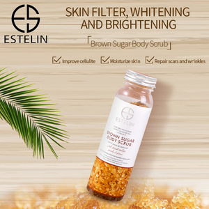 Gommage corporel exfoliant à l'huile d'amande douce et au sucre brun pur ESTELIN - Product Image 6