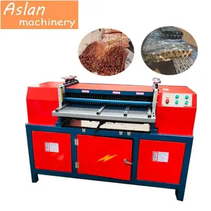 scrap radiator copper separating machine/used air conditioner radiator copper recycling machine