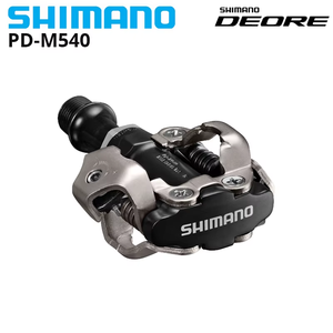 Pedales de Bicicleta Shimano PD-M520 <span class=keywords><strong>M540</strong></span> <span class=keywords><strong>SPD</strong></span>, Pedales Profesionales de Ciclismo con Calas Multi-Release SH51, Pedales para Bicicleta de Montaña y Carretera - Product Image 6