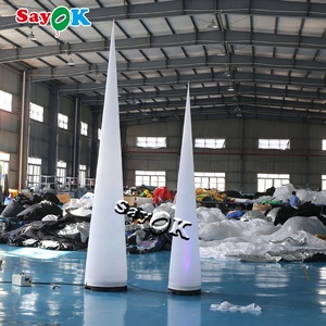 Sayok กรวยเป่าลมสำหรับตกแต่ง10FT เป่าลมสำหรับโฆษณาในงานแต่งงานงานโฆษณา - Product Image 2