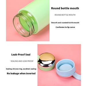 Tasse à Eau <span class=keywords><strong>en</strong></span> <span class=keywords><strong>Verre</strong></span> Créative Double Paroi – Gobelet Publicitaire Tendance et Frais, Célèbre sur Internet, Capacité 400 ml, Personnalisable avec Logo - Product Image 3