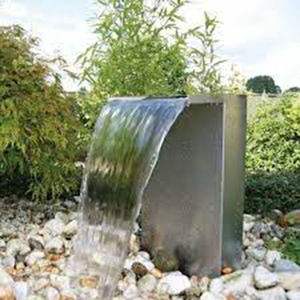 Новый тренд: уличный настенный фонтан-водопад из кортеновской стали в восточном стиле, устойчивый к погодным условиям, с настраиваемым цветом, для бассейна и сада - Product Image 3