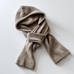 Pañuelo de Invierno 2 en 1, <span class=keywords><strong>capucha</strong></span> y calentador de cuello, <span class=keywords><strong>bufanda</strong></span> de punto perfecta para actividades al aire libre - Product Image 2