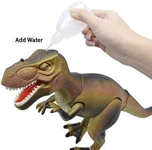 Figurine de dinosaure RC <span class=keywords><strong>T</strong></span>-<span class=keywords><strong>Rex</strong></span>, <span class=keywords><strong>jouet</strong></span> électronique marchant avec effet de fumée, robot <span class=keywords><strong>t</strong></span>élécommandé pour enfants, en plastique, pour les âges 2-7 ans - Product Image 2