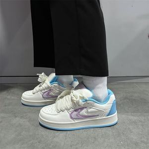 Zapatillas Deportivas de Mujer Estilo Retro Coreano 2025, Diseño Casual Moderno y Versátil con Cordones, <span class=keywords><strong>Mocasines</strong></span> para Estudiantes, Verano - Product Image 1