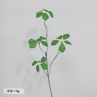 Ventes en gros de feuilles d'alocasia artificielles en soie, branches de plantes à longue tige, verdure pour la décoration de mariage, de fête et de la maison