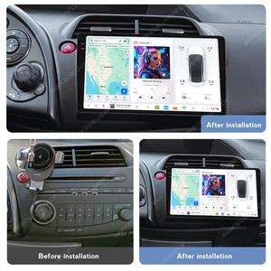 Duduauto dudu7 a7870 yl888 xe đài phát thanh đa phương tiện âm thanh Máy nghe nhạc GPS xe-chơi kép GPS DTS cho voiture Honda Civic ura 2006-2012 - Product Image 3
