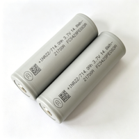 100% Original Ampace 21700 JP40 3.7V 4000mah Sel Baterai Lithium Ultra-Rendah Resistansi Internal <3mΩ 35C