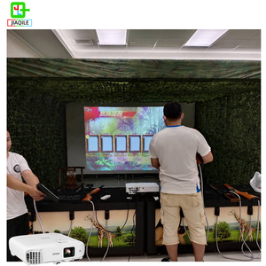 Trong nhà công viên giải trí ảo chụp giả lập tương tác tường chiếu Trò chơi nhiều người giả lập Laser - Product Image 3