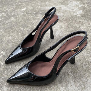 Nuevos tacones altos de aguja para mujer, punta estrecha, estilo informal, aumento de altura, zapatos de fiesta sexis para primavera, sandalias de verano al aire libre - Product Image 5