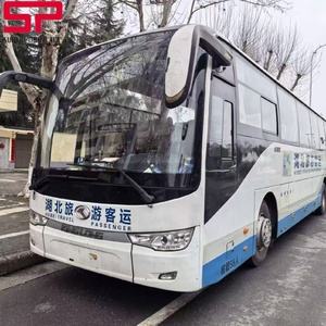 รถบัสโดยสาร 55 ที่นั่ง รุ่นปี 2017 มาตรฐานไอเสียระดับแห่งชาติ V เครื่องยนต์ Weichai 336 แรงม้า ระบบกันสะเทือนแบบแหนบ รถบัส King Long มือสอง - Product Image 2