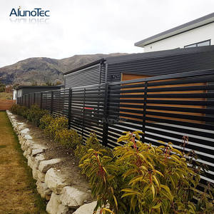 Легко собранный наружный фторуглеродный декоративный алюминиевый забор для сада - Product Image 4