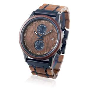 <span class=keywords><strong>Bracelet</strong></span> en bois <span class=keywords><strong>Interchangeable</strong></span> en acier inoxydable 316L montres à Quartz Logo personnalisé OEM bricolage Design chronographe <span class=keywords><strong>montre</strong></span> en bois pour hommes - Product Image 6