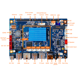 Android 11 công nghiệp Android <span class=keywords><strong>RK3368</strong></span> Board LVDS EDP RS232 RS485 phát triển Bo mạch chủ 4 + 64GB - Product Image 3