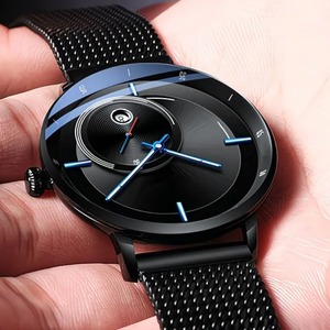 Reloj de Pulsera Cronógrafo de Acero Inoxidable Ultrafino para Hombre, Deportivo, de Lujo, a la Moda, de 20 mm, Estilo Hip Hop, Resistente al <span class=keywords><strong>Agua</strong></span>, Mecánico Automático - Product Image 5