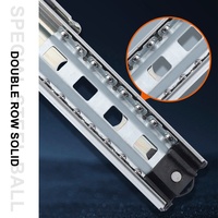 5320 Heavy Duty 10-48 Pouces Haute Charge 53 Large Trois Sections Tiroir Industriel Glissières Rail Curseur pour RV Conteneur avec Verrouillage