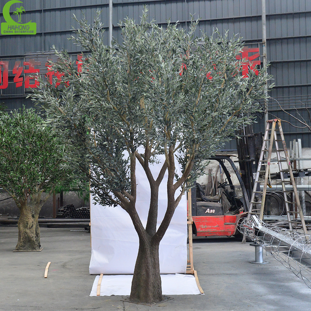 fiberglass olive trees artificial -320cm