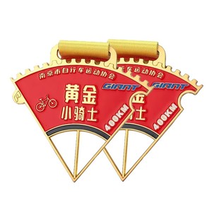 Hot Bán Kim Loại 3D Thể Thao Đua Cưỡi Xe Đạp Đi Xe Đạp Giá Rẻ Tùy Chỉnh Giải Thưởng Đi Xe Đạp Huy Chương Với Ribbon - Product Image 5