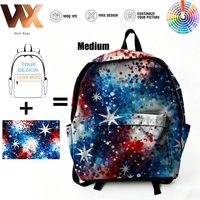Sac à dos personnalisé grande capacité, sacs d'école pour enfants, sac à dos pour les études, les voyages et les activités de plein air, sac tendance multifonction