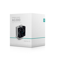 Refroidisseur de processeur Deepcool Xuan Bing 300V5 12V à refroidissement par air, ventilateur de processeur silencieux pour ordinateur de bureau 92 mm, compatible avec les plateformes 1700 AM5
