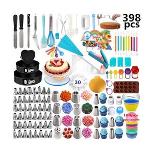1 unidad Kit de herramientas ecológicas de grado alimenticio aptas para lavavajillas para decoración de pasteles, utensilios de repostería, soporte giratorio para glaseado - Product Image 1