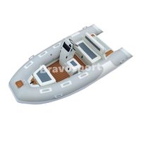 Bateau côtelé gonflable à grande vitesse, Offre Spéciale 6 capacités, 360 390 oca hypalon, coque rigide en aluminium, à vendre