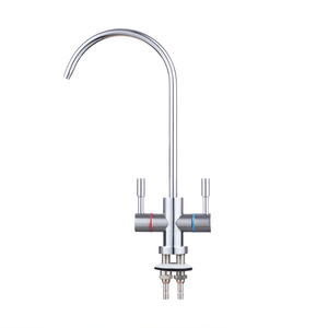 Chứng nhận chất lượng uống nóng lạnh lọc nước 360 độ xoay kép đầu vào máy lọc nước vòi - Product Image 1