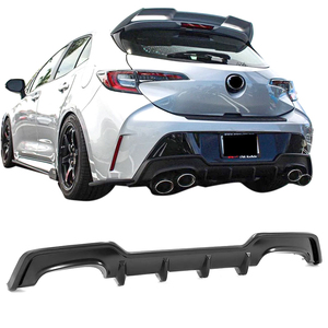Pour Toyota <span class=keywords><strong>Corolla</strong></span> <span class=keywords><strong>Hatchback</strong></span> 2019-2024, lèvre de pare-chocs arrière, diffuseur de lèvre, kit de carrosserie, matériau ABS, pièces extérieures - Product Image 1