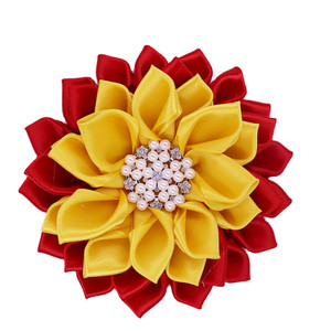 Premium Sororité Femmes Fleur Pin Layered Pétales Grec Phi Delta Kappa Et Eta Phi Beta <span class=keywords><strong>Association</strong></span> Broche Corsage - Product Image 1