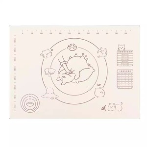 Silicone Kneading <b>Mat</b> Cat Pattern Non-Stick Baking Dough Pad Household <b>Rolling</b> <b>Mat</b> 40x30cm - Product Image 3