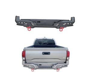 Wildfront Tacoma 2016-2023 4x4リアバンパートウフック付きC4オートアクセサリー - Product Image 1