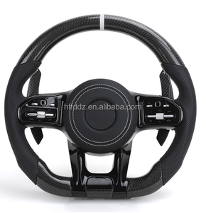 Volant en fibre de carbone pour <span class=keywords><strong>Mercedes</strong></span> Benz GLA CLA 180 GLC GLE W211 W212 W213 W203 W204 W205 - Product Image 4