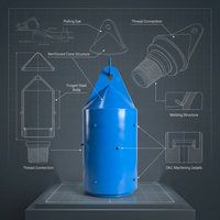Нагнетательная головка Drillsoltek 2026 для тяжелых условий эксплуатации, для бестраншейного бурового оборудования HDD