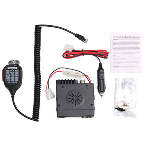 Radio para Vehículo Baojie Mini, Doble Banda UV, 25W, Ventilador Integrado, Alimentación por Encendedor de Cigarrillos - Product Image 1