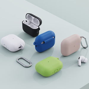 Étui de protection en silicone épaissi de 2 mm pour écouteurs Bluetooth <span class=keywords><strong>Airpods</strong></span> Pro 3 2026, avec emballage en boîte - Product Image 2