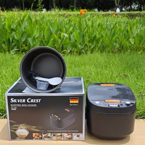 Nồi cơm điện có thể lập trình: Khởi động trễ (lên đến 24 giờ), 9 chức năng, hiển thị kỹ thuật số công suất 10 Cốc - Product Image 1