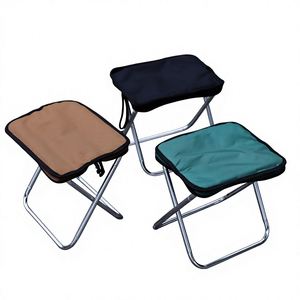 Silla Plegable de Aluminio Ultraligera para Exteriores, Tipo Pony, Portátil, para Viajes, Campamentos, Barbacoas y Picnics - Product Image 1