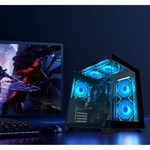 YAWYORE เกมมิ่งพีซีเดสก์ท็อป Ryzen 5 16GB DDR4 1TB NVMe WiFi Tower Windows 11 Home - Product Image 2