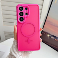Funda Protectora para Teléfono con Protector de Lente de TPU+PC para Samsung Galaxy S26 S25 Ultra Magnetic S24 A16 A17 A57, Resistente a Impactos, Venta al Por Mayor