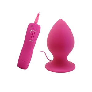 Aphrodisia mainan seks pria, 7 Mode bergetar <span class=keywords><strong>Mega</strong></span> Anal Plug besar silikon Butt Plug kuat hisap cangkir dasar tahan air <span class=keywords><strong>Vibrator</strong></span> Anal - Product Image 4