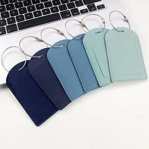 Etiquetas de Equipaje Personalizadas con Logotipo, Etiquetas de Cuero PU para Maletas de Viaje, Etiquetas de Nombre Personalizadas al por Mayor - Product Image 4