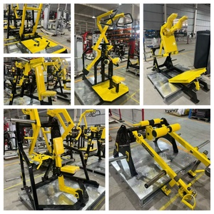 Grosir Pabrik langsung peralatan Fitness Gym pelat kekuatan mesin angkat beban berdiri Set lengkap - Product Image 4