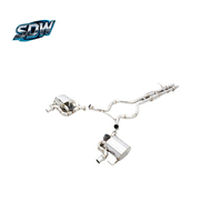 Système d'échappement haute performance premium avec commande électronique des soupapes pour mise à niveau Land Rover Range Rover Sport SVR L494 V8