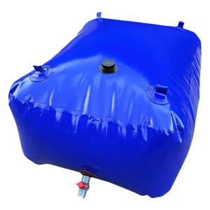 <span class=keywords><strong>Sac</strong></span> <span class=keywords><strong>de</strong></span> stockage d'eau d'urgence en PVC pliable et flexible pour l'agriculture et la randonnée avec valve à connexion rapide - Product Image 3