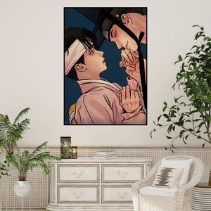 Comic P-Painter of the N-Night Poster Prints Etiqueta <span class=keywords><strong>de</strong></span> <span class=keywords><strong>la</strong></span> pared Pintura Dormitorio Sala <span class=keywords><strong>de</strong></span> estar Decoración Oficina Hogar Autoadhesivo - Product Image 2